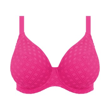 Elomi Bazaruto Underwire Plunge Bikini Top Rosa polyamid F 85 Dame