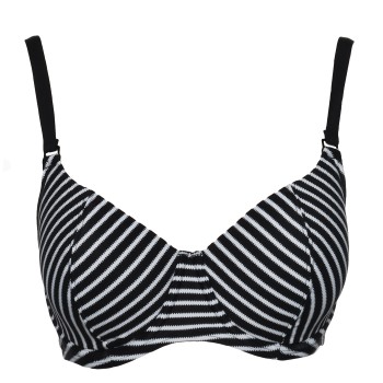 Esprit Silverline Beach Padded Underwire Bikini Sort E 90 Dame