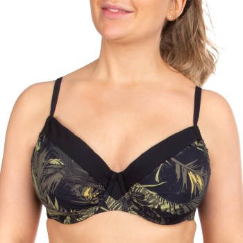 Femilet Honduras Underwired Bikini Bra Grøn Mønster D 75 Dame