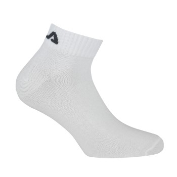 FILA Strømper 3P Quarter Plain Socks Hvid Str 39/42