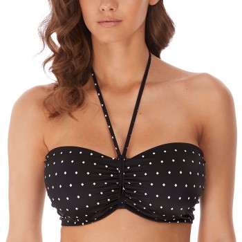 Freya Jewel Cove Padded Bandeau Sort C 70 Dame