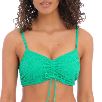 Freya Sundance Uw Bralette Bikini Top Jade/Grøn nylon E 80 Dame