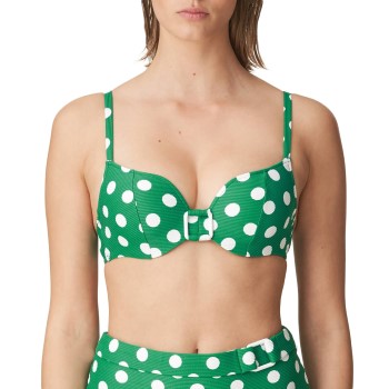 Marie Jo Rosalie Heart Shape Padded Bikini Top Grøn C 85 Dame