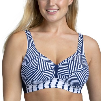 Miss Mary of Sweden Miss Mary Azur Soft Bikini Bra Blå D 75 Dame