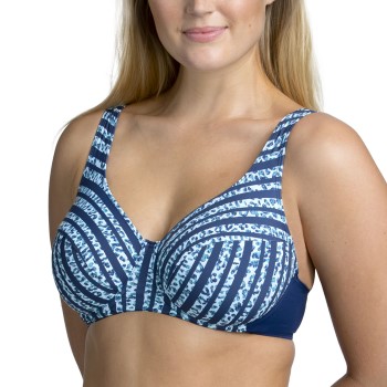 Miss Mary of Sweden Miss Mary Bondi Underwire Bikini Bra Blå Mønster polyamid B 85 Dame