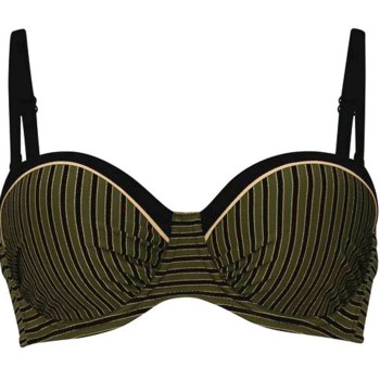 Rosa Faia Holiday Stripes Underwire Bikini Top Oliven E 40 Dame