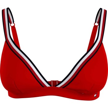 Tommy Hilfiger Swim Triangle Bra Rød X-Large Dame