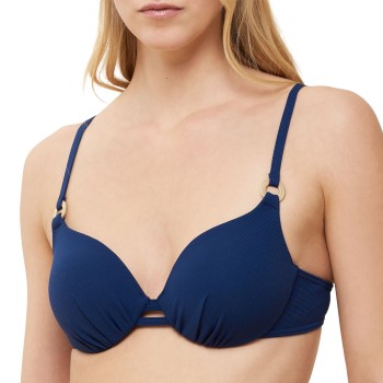 Triumph Summer Glow WP Bikini Top Marineblå B 42 Dame