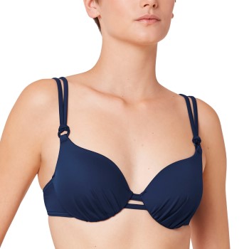 Triumph Summer Mix And Match WP Bikini Top Navy B 38 Dame