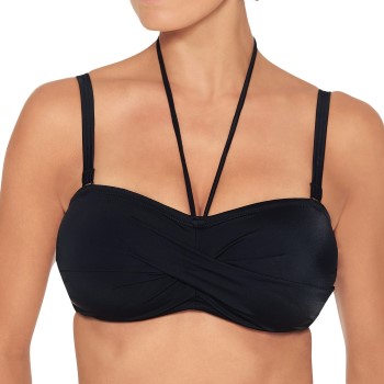 Wiki Basic Bandeau Bikini Top Sort B 80 Dame