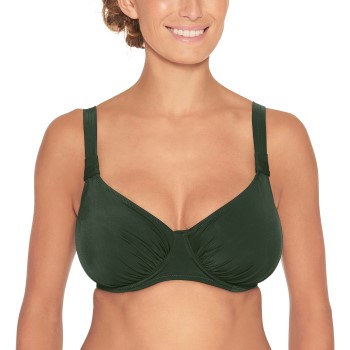 Wiki Basic Full Cup Bikini Top Militærgrøn  C 90 Dame