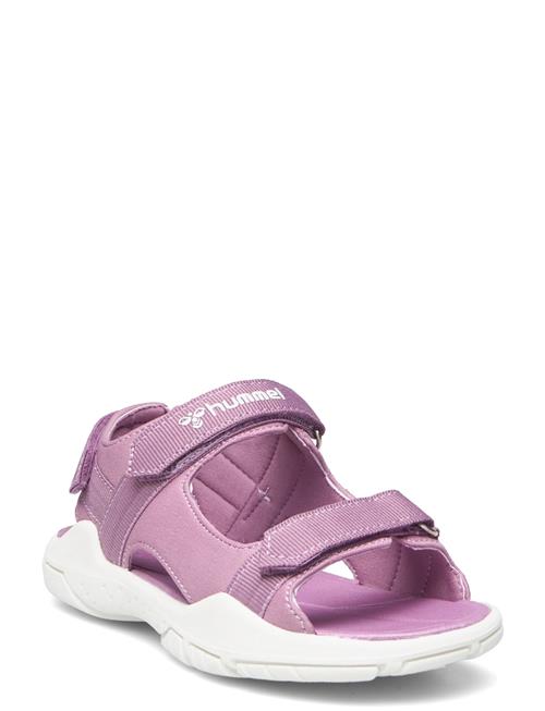 Se Hummel Sandal Trekking Ii Jr Hummel Purple ved Booztlet