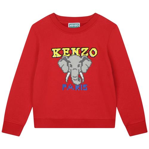 Se Kenzo Printet Sweatshirt Rød | Rød | 14 years ved Babyshop