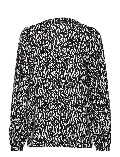 Esprit Collection Crepe Blouse With All-Over Pattern Esprit Collection Black