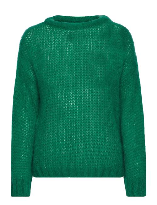 Se Noella Delta Knit Sweater Noella Green ved Booztlet