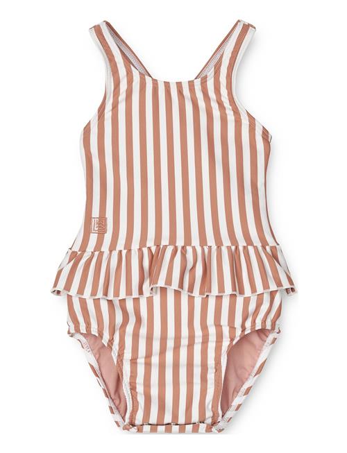 Amina Baby Printed Swimsuit Liewood Coral