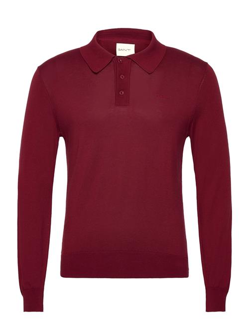 Fine Cotton Polo GANT Red