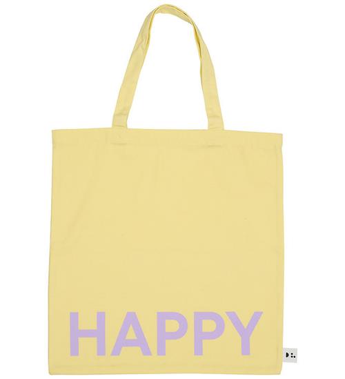 Design Letters Design Letters Shopper - Happy - Gul m. Lilla