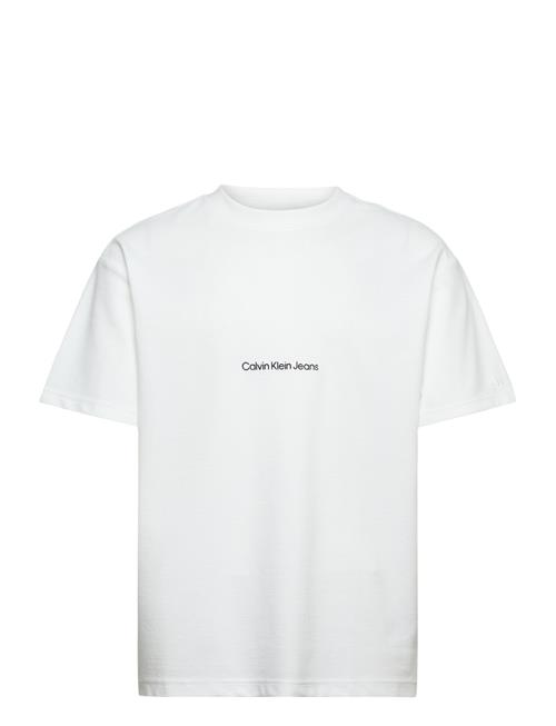 Calvin Klein Jeans Institutional Modern Ottoman Tee Calvin Klein Jeans White