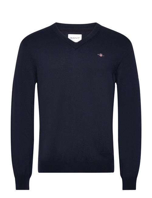 GANT Ctn/Wo V-Neck GANT Navy