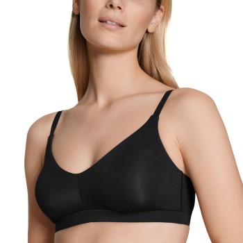 Calida Bh Natural Skin Bralette Sort Medium Dame