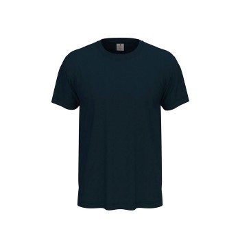 Se Stedman Classic Men T-shirt Midnatsblå bomuld Medium Herre ved Timarco