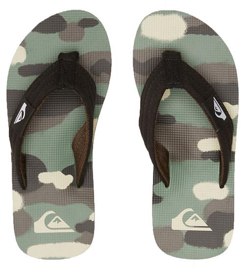 Quiksilver Quiksilver Klipklapper - Molokai Layback II - Sort/Brun/GrÃ¸n