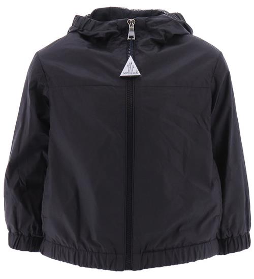 Moncler Jakke - Owara - Sort m. FlÃ¦se