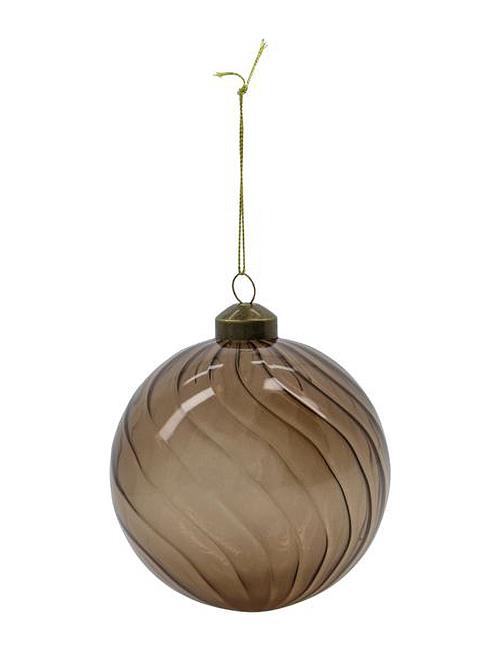 house doctor Ornament, Fluted House Doctor Brown