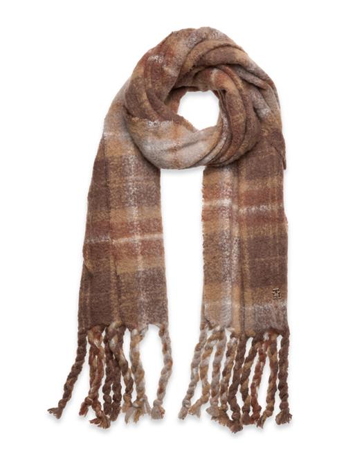 Tommy Hilfiger Tommy Check Scarf Tommy Hilfiger Brown