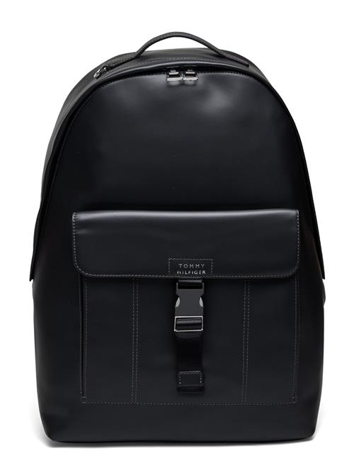 Tommy Hilfiger Th Spw Leather Backpack Tommy Hilfiger Black