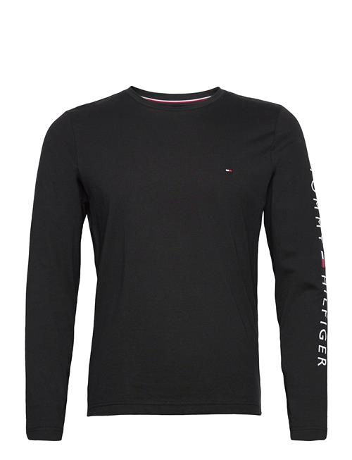 Tommy Hilfiger Tommy Logo Long Sleeve Tee Tommy Hilfiger Black