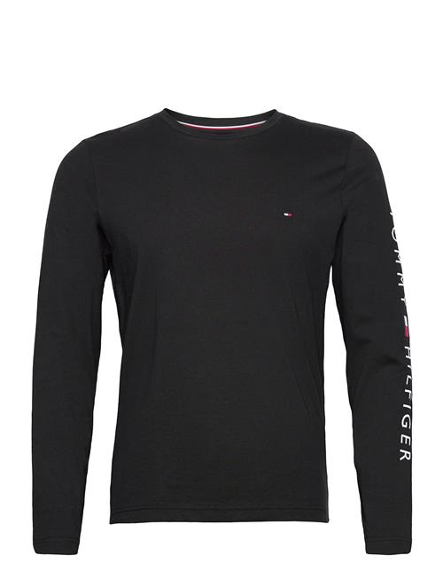 Tommy Logo Long Slee Tommy Hilfiger Black