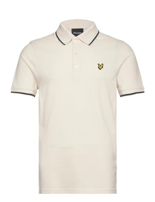 Lyle & Scott Tipped Polo Shirt Lyle & Scott Cream