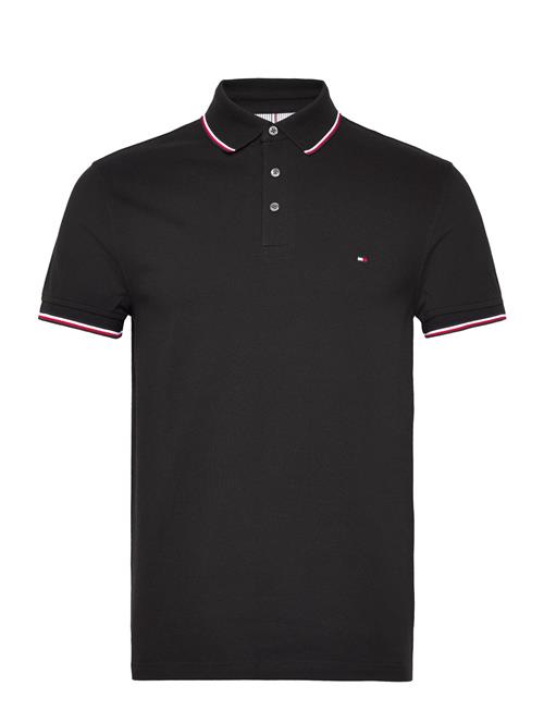 Tommy Hilfiger 1985 Rwb Tipped Slim Polo Tommy Hilfiger Black