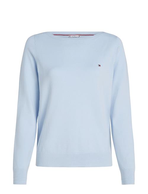 Tommy Hilfiger Co Jersey Stitch Boat-Nk Ls Swt Tommy Hilfiger Blue