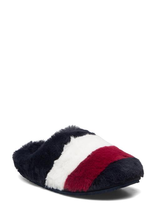 Tommy Hilfiger Flag Fur Home Slipper Tommy Hilfiger Blue