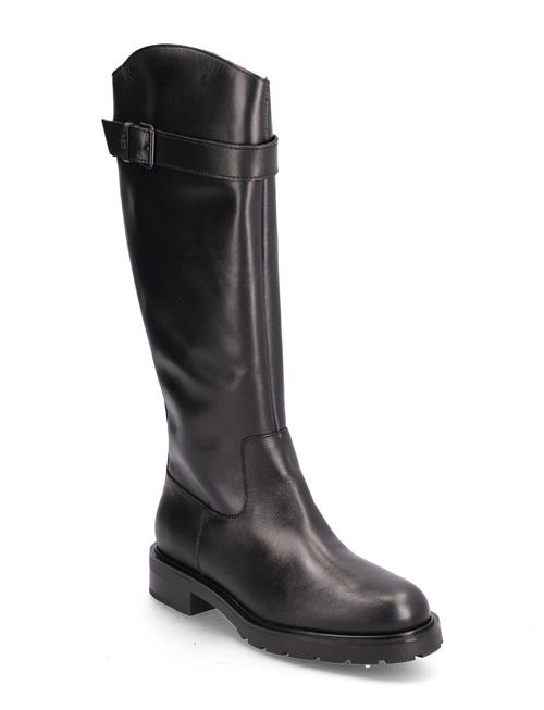 Tommy Hilfiger Th Monochromatic Long Bikerboot Tommy Hilfiger Black