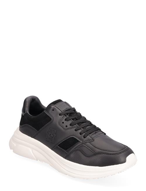 Se Tommy Hilfiger Modern Runner Premium Lth Tommy Hilfiger Black ved Booztlet