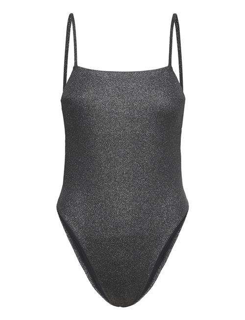 Calvin Klein Piece Square Neckline Calvin Klein Black