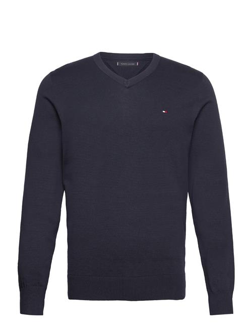 Tommy Hilfiger Classic Cotton V Neck Tommy Hilfiger Navy