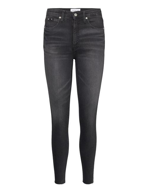 Se Calvin Klein Jeans High Rise Super Skinny Ankle Calvin Klein Jeans Black ved Booztlet