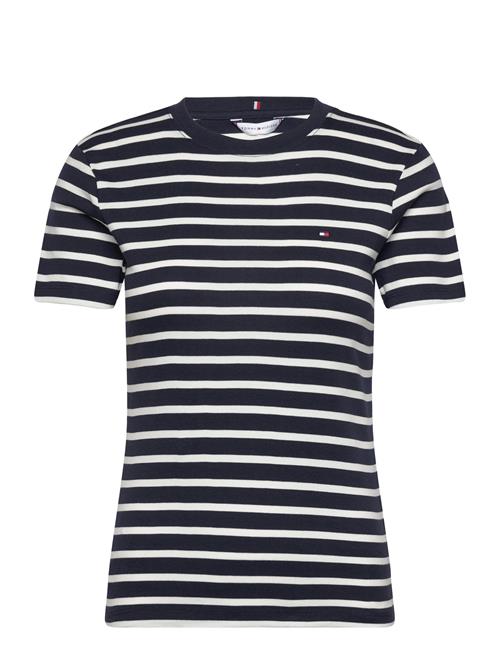 Tommy Hilfiger Slim Cody C-Nk Ss Tommy Hilfiger Navy