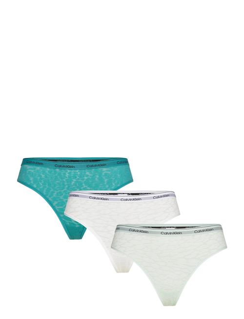 3 Pack Brazilian Calvin Klein Green