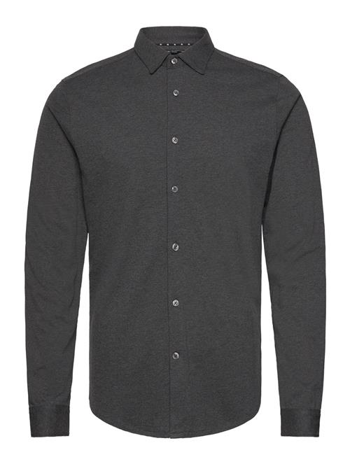 French Connection Long Sleeve Pique Jersey Shirt French Connection Grey