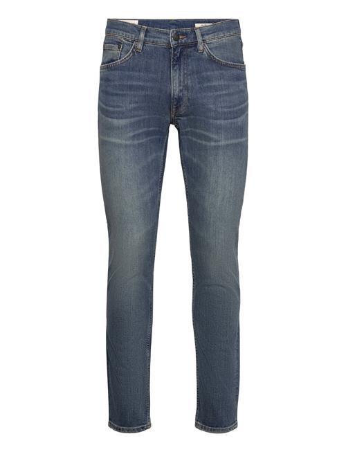 Se GANT Slim Archive Wash Jeans GANT Blue ved Booztlet