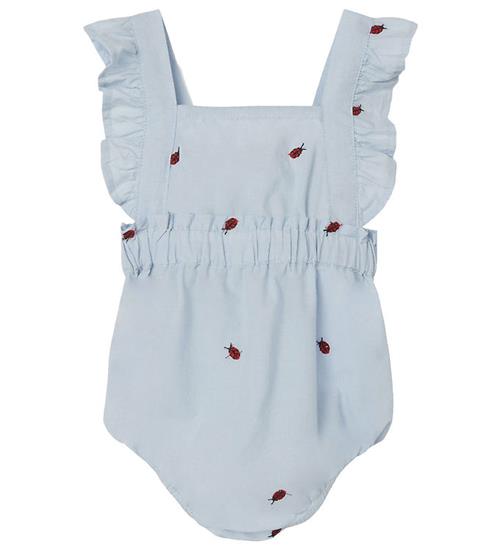 Se Name It Name It Sommerdragt - NbfFerilla - Chambray Blue m. MariehÃ¸ner ved KidsWorld