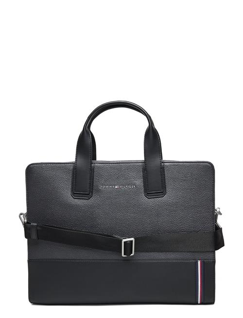 Th Central Slim Computer Bag Tommy Hilfiger Grey