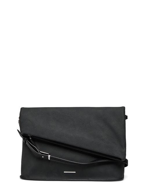 Calvin Klein Ck Fold Shoulder Bag_Nubuck Calvin Klein Black