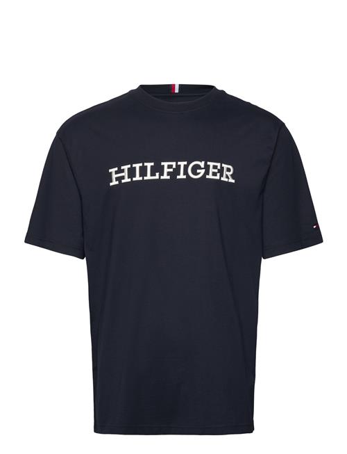 Tommy Hilfiger Monotype Embro Archive Tee Tommy Hilfiger Navy